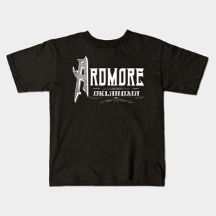 Vintage Ardmore, OK Kids T-Shirt